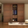 veneer designs tv cabinet wood closet wardrobe for hospital