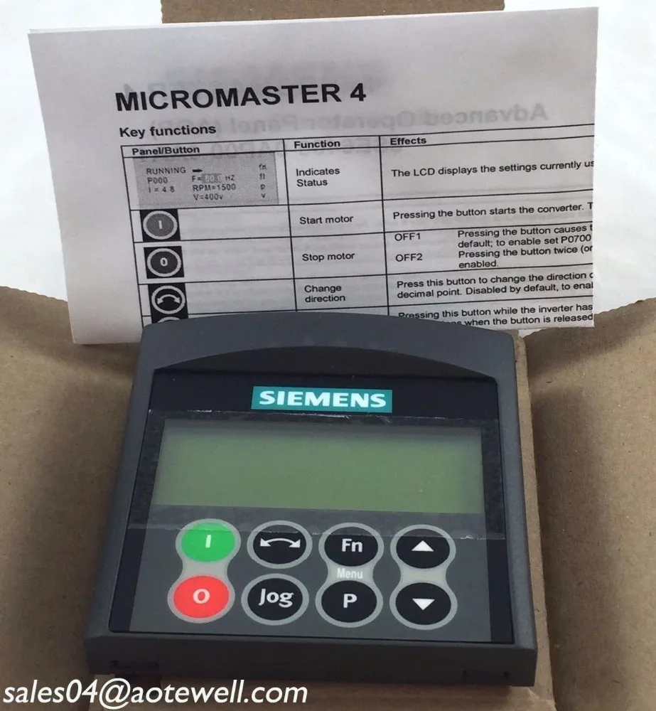 Схема micromaster 420