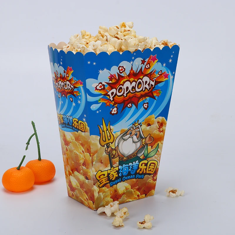 2018 New Navy Blue Popcorn Boxes At Wholesale Price Buy Navy Blue