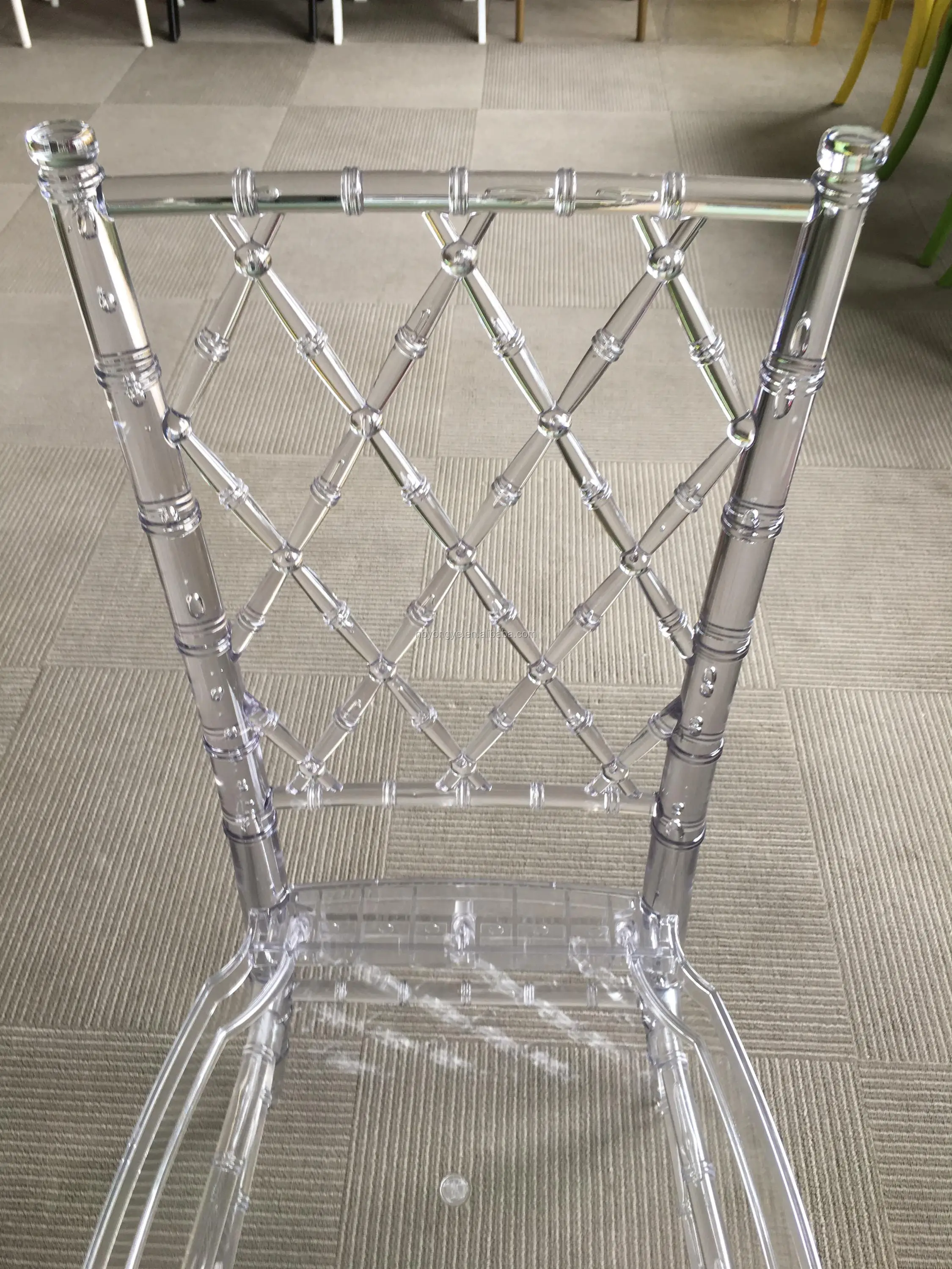 New Clear Resin Chiavari/tiffany Chair Buy Resin Tiffany Chair
