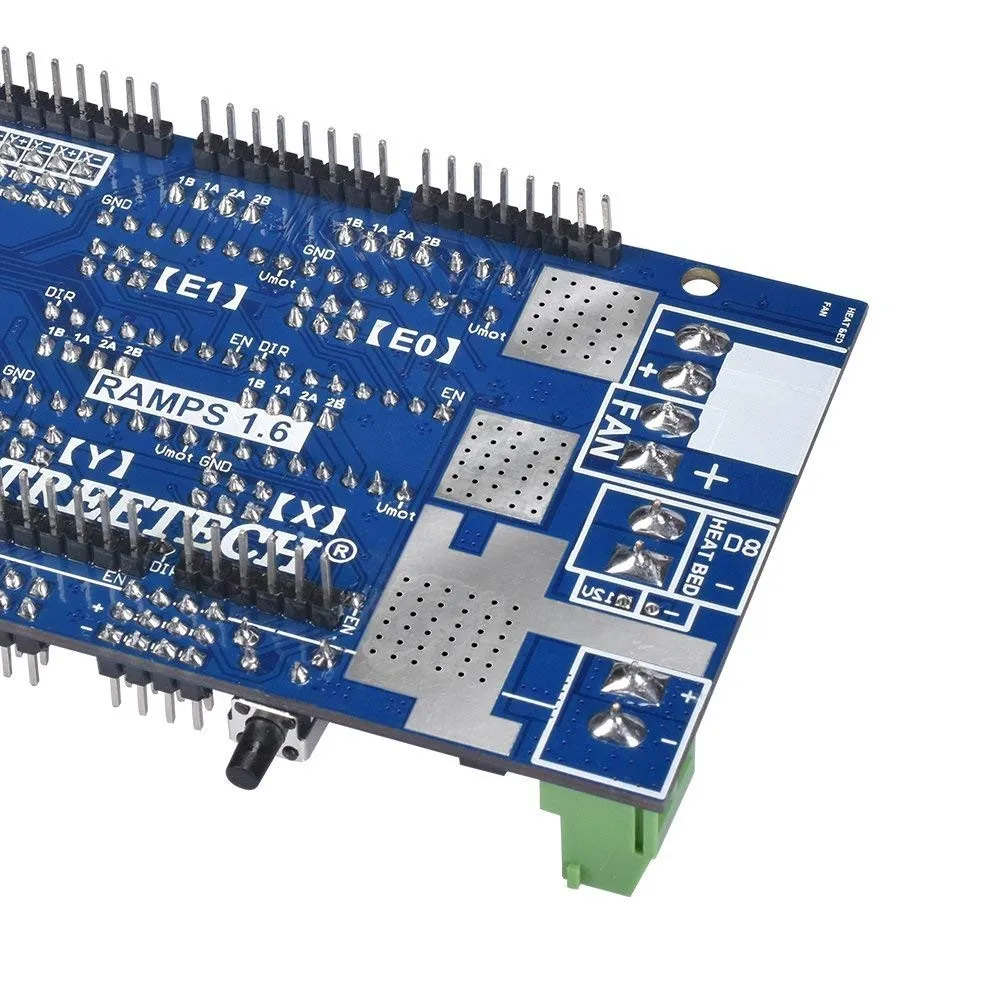 3d Printer Board Ramps 1.6 Expansion Control Panel With Heatsink