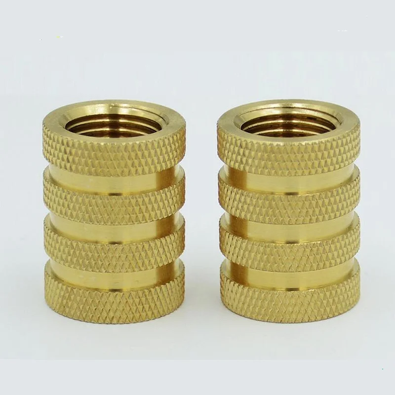 Service M2m20 Brass Round Knurling Threaded Nut Inserts For Plastic