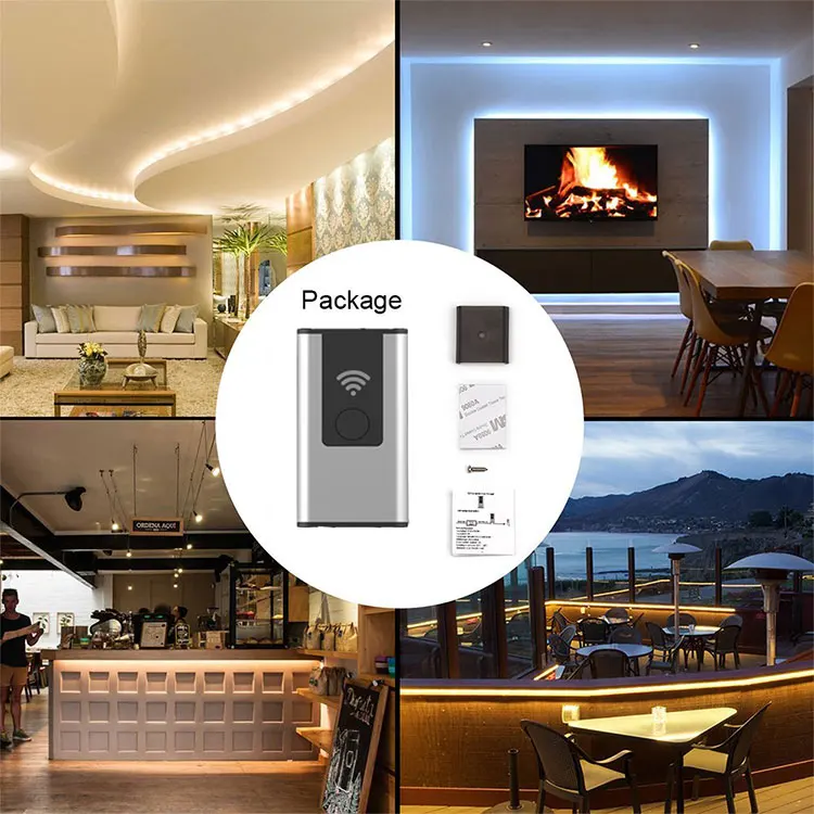 Smart Led Strip Lights 12v Wifi Smart Remote Controller Working