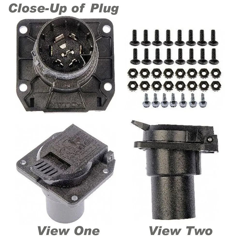 8 Pin .250/" Series 6.3mm Motorcycle Wiring Repair Locking Connector Kit