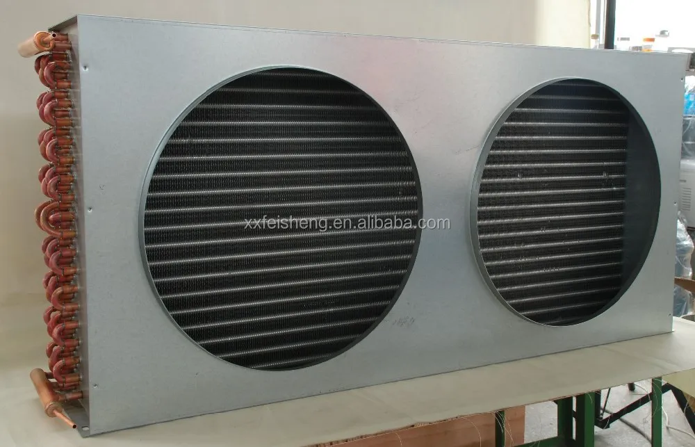 Kulkas penukar panas evaporator coil dan kondensor coil