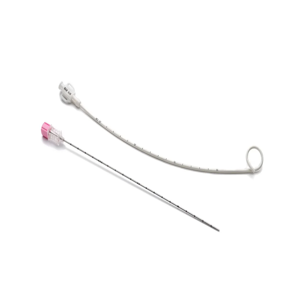 Kink resistant and tip design Urology surgical product Pigtail Drainage Catheter Set