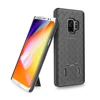 Super Slim Shell Case with Built- In Kickstand Swivel Belt Clip Holster for Samsung Galaxy S9