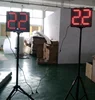 Basketball shot clock outdoor usage red color