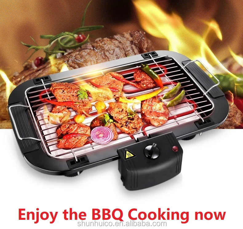 Korea Electronic Pan Steel Indoor Smokeless Electric Barbeque Grill Buy Electric Barbeque