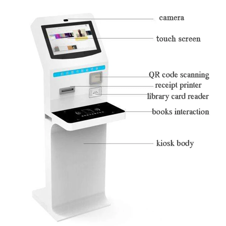 2020New Floor Stand Bill Payment Kiosk with Touch Screen