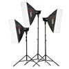 Tolifo Studio Strobe Flash Lighting Kit 180W X 3 Light + Carrying Bag