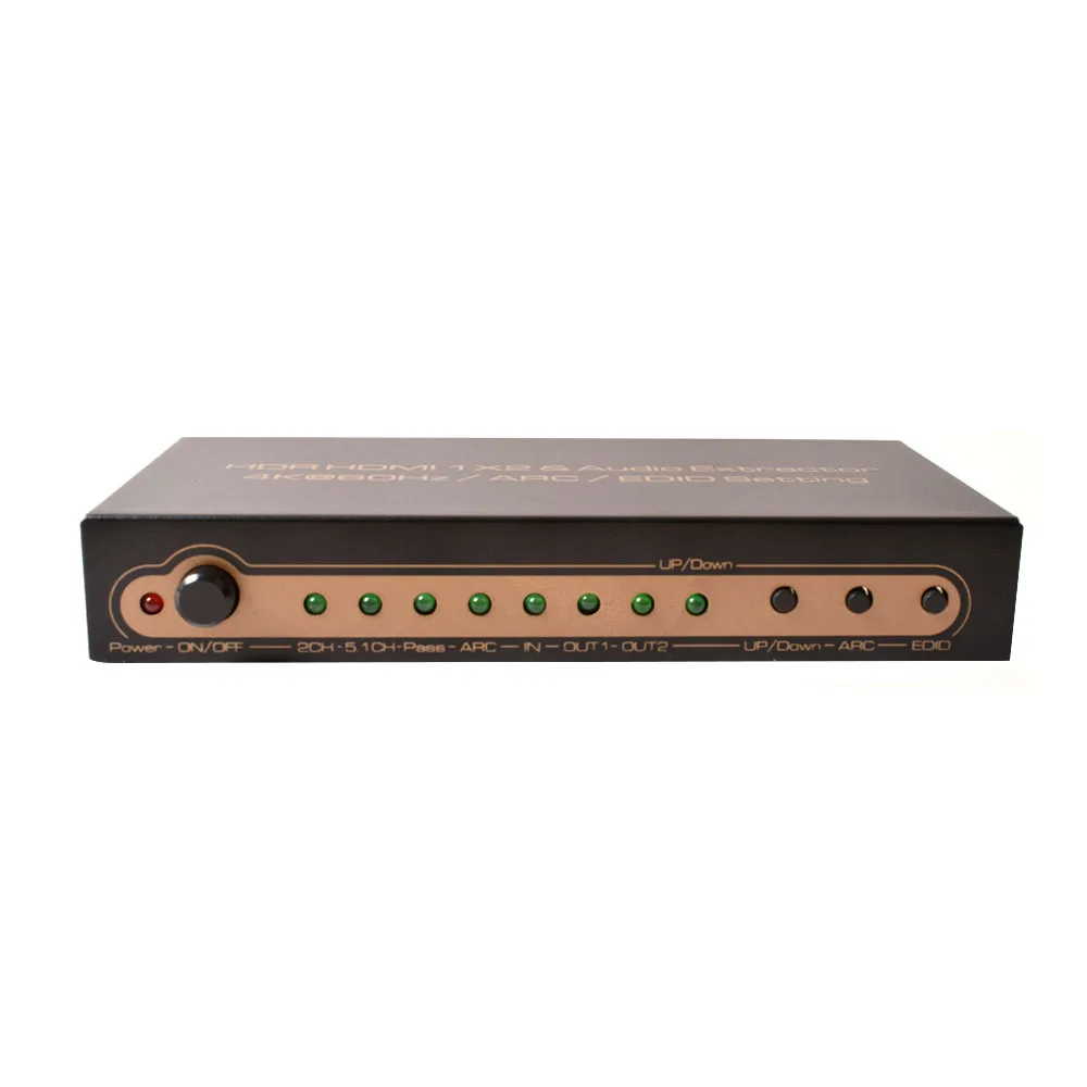 4K UHD 3x1 V2.0 HDMI Switch With Audio Extractor ARC SPDIF L//R 2.0 HDR LPCM DTS