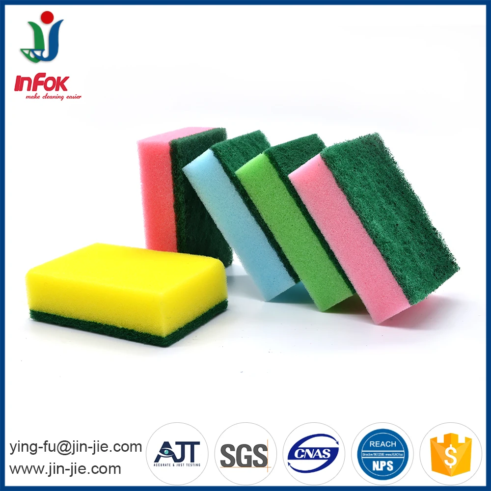 Heavy Duty Abrasive Kitchen Cleaning Sponge Scouring Pad Buy Heavy