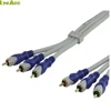 Linkjc026 5m cream-coloured 3 RCA male to male RGB Component Video Cable
