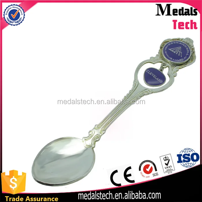 Personalized Manufacturer Custom Fancy Nickel Free Metal Spoon For Child