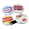 Circle Shape Card USB 2.0 Memory USB Memory Drive Circle Card USB flash drive
