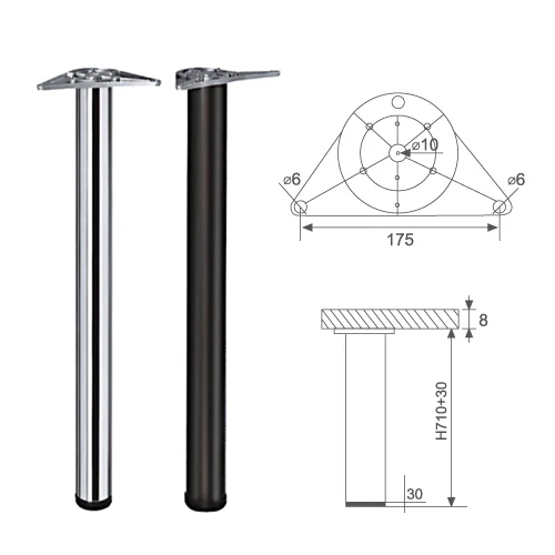 Диаметр ножки. Ножка для стола высота. Ножки для стола металлические типоразмеры. Диаметр ножки стола. Высота металлических ножек для стола.