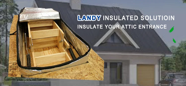 landy best down attic insulation pull