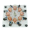 Physic Science Experiment DIY Toy Creative DC brushless motor 12V DC Motor High SpeedStable 8 coil Disc Electromagnetic Motor