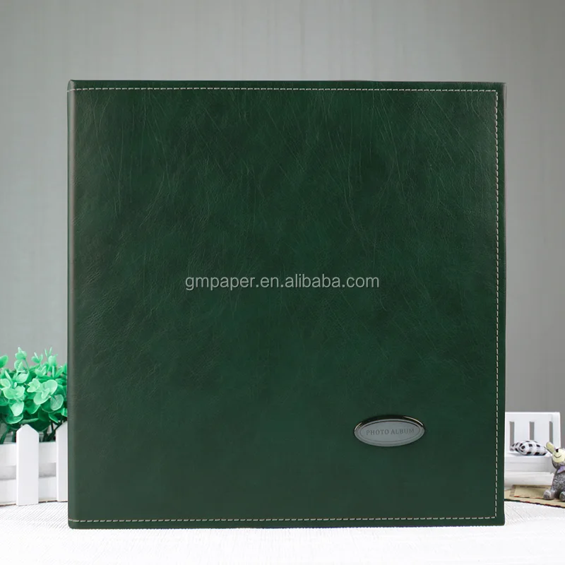 Guanmei Pu Photo Album 40 Pages Self Adhesive Album Photo 12x12 Inch Screw Bound Large Wedding