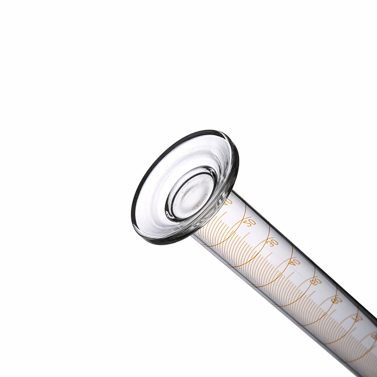 100ml Glass Measuring Cylinder With Round Glass Bottom Lab Glassware Graduated Cylinder Buy