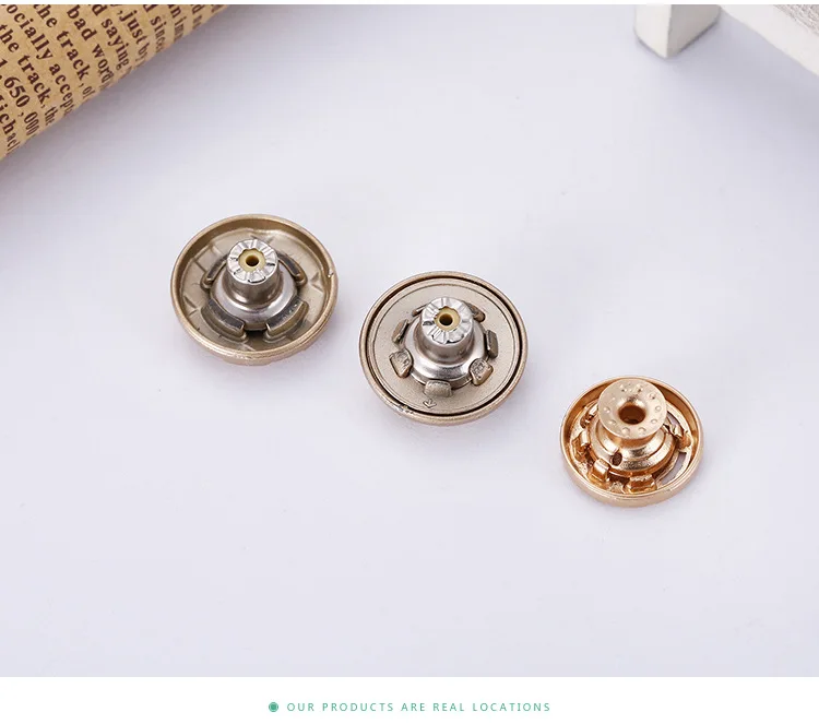 High Quality Wholesale Zinc Alloy Button Metal Buckle For Jeans