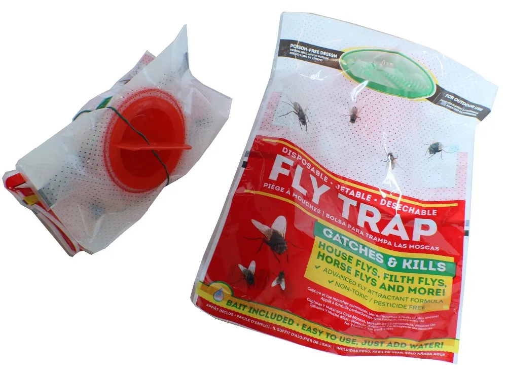 Bstw Over 10 Years Experience New Double Sided Large Area Fly Trap Bag