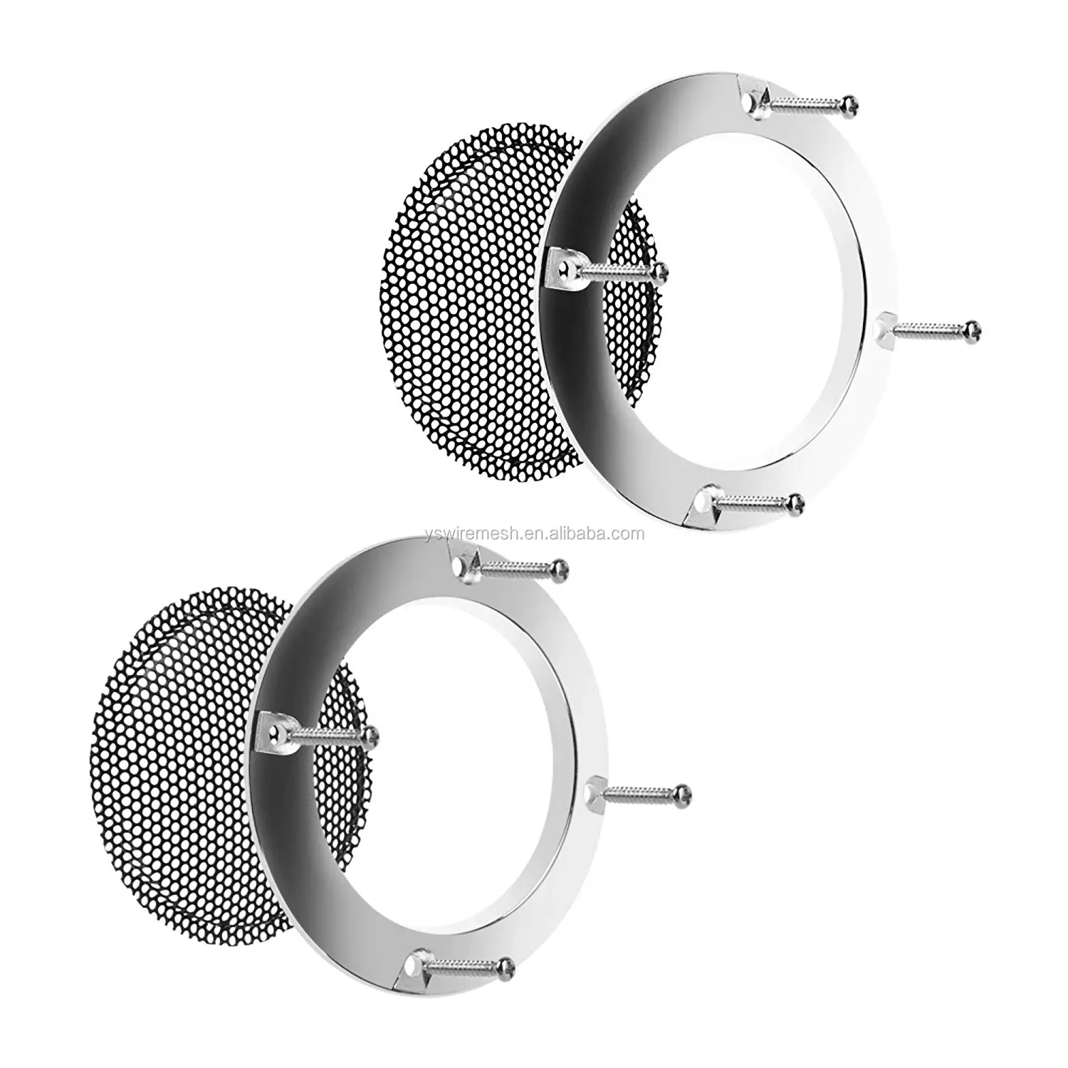 Hexagonal Hole Perforated Metal Speaker Grille Mesh Car Woofer Steel