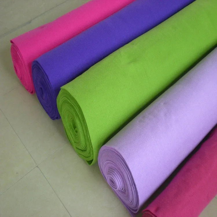 Colorful 100 Wool Cotton Felt Blanket Fabric Wholesale Buy 100 Wool