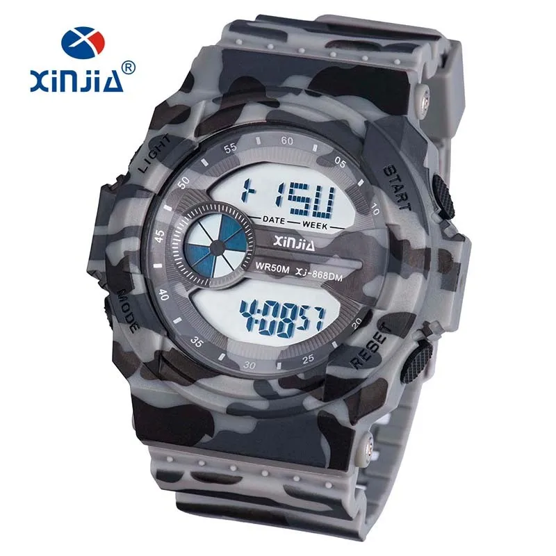 digital camo watch