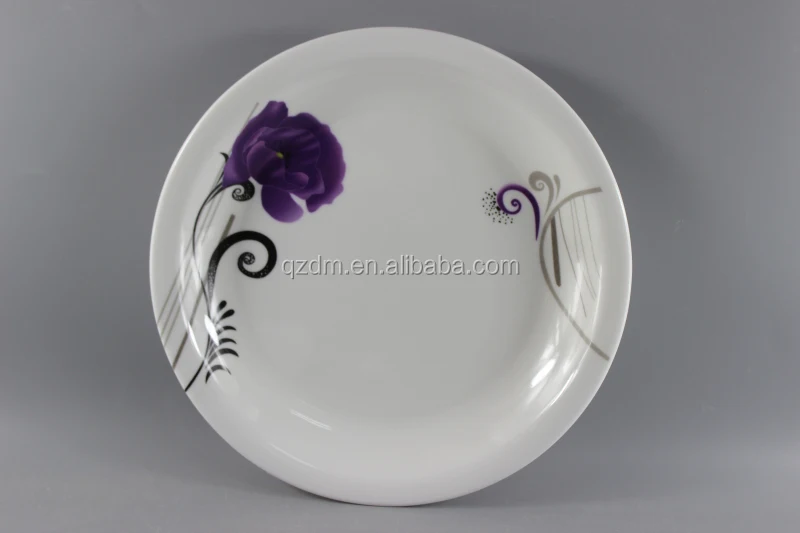 Factory supply good quality melamine pasta plate