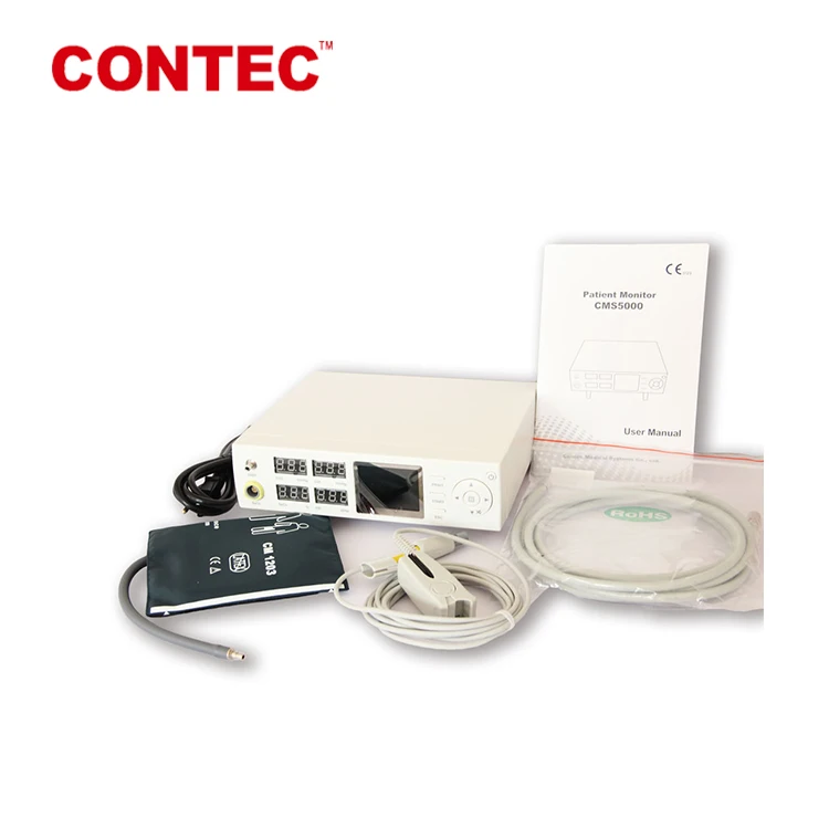 CE Approved CONTEC CMS5000 icu patient monitoring system vital signs monitor china