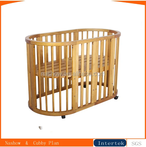 oval baby cot