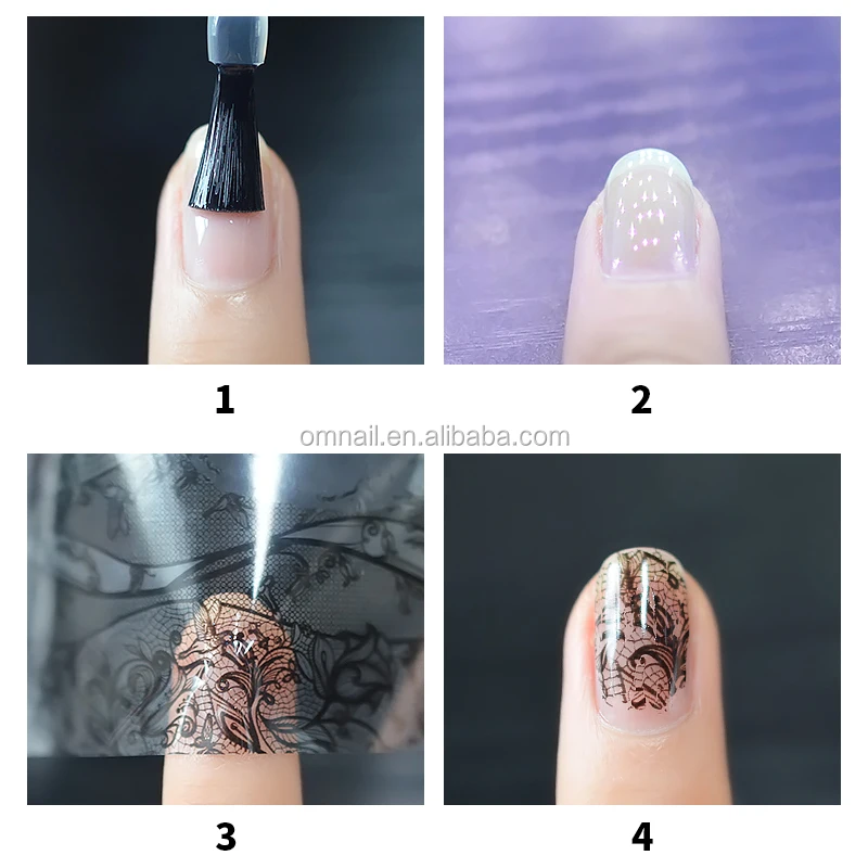 Misscheering 8ml Starry Nail Art Foil Adhesive Glue Gel For Nail Foils