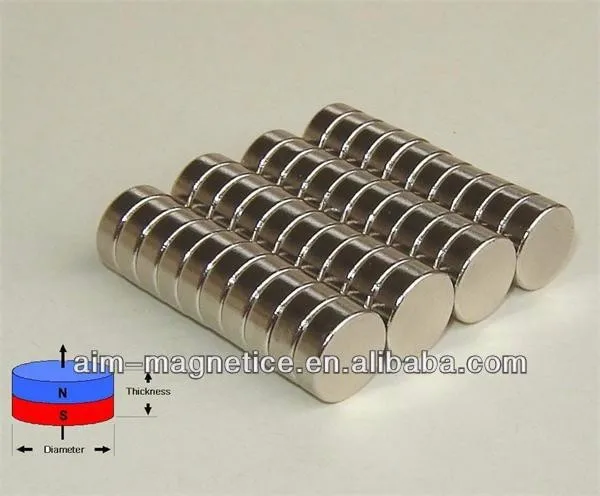 Neodymium magnet disc (4)