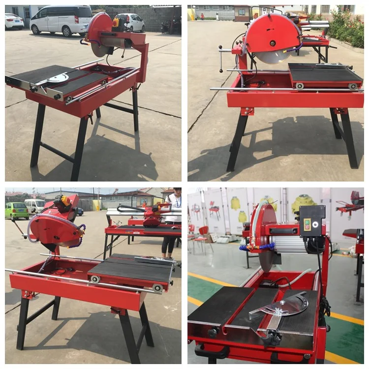 Granite Cutting Wet Cutter Table Saw Machine Oscb Ce Portable Stone