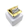 copper soft pop up individual convenience floor socket switch and socket for office conference