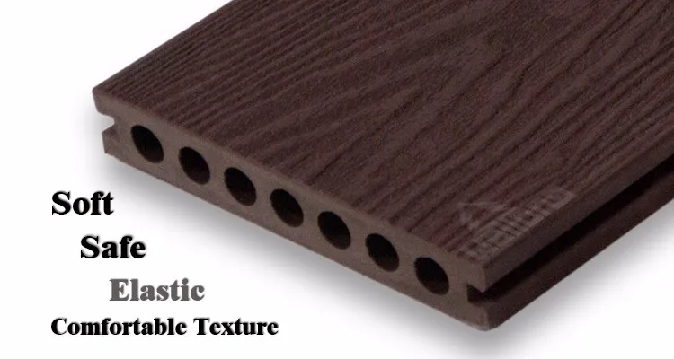 3rd Generation WPC New Tech plastic Wood composite decking