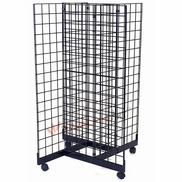 Wire rack - gridwall rack - wire display rack- wire grid displays - OEM factory