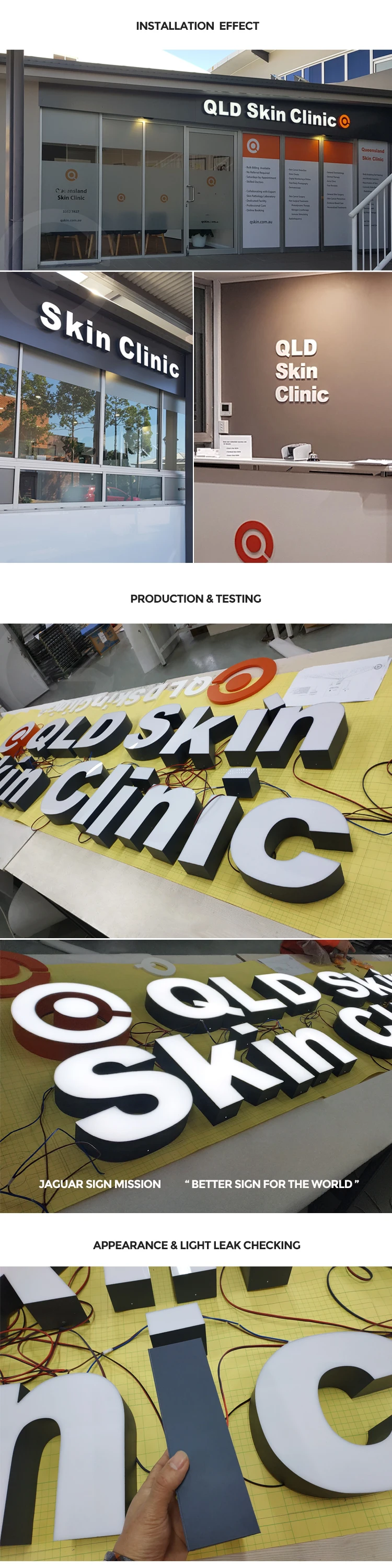 outdoor sign company on Jaguarsign Custom Outdoor Clothing Store Sign Company Lobby Sign Shop Signage Led Commercial Signs Factory Outlet View Electronics Led Led 3d Signs Spa Sign Jaguarsign Product Details From Sichuan Jaguar Sign Express