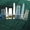 plastic profile PVC/PC/ABS/PP/PE/PS/HDPE/HIPS/PMMA square tubes