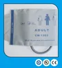 CM1303 25-35cm reusable single tube adult blood pressure cuff and air hose with bladder