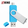 cool custom pen drive Data Sharing Swivel OTG flash drive usb 8GB 16GB