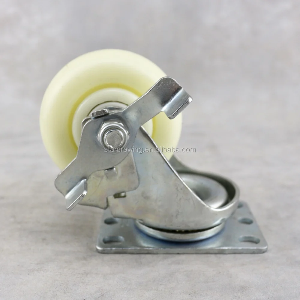 Ss Highly Versatile 2.5 Inch Nylon Roller Ball Caster And Wheel For