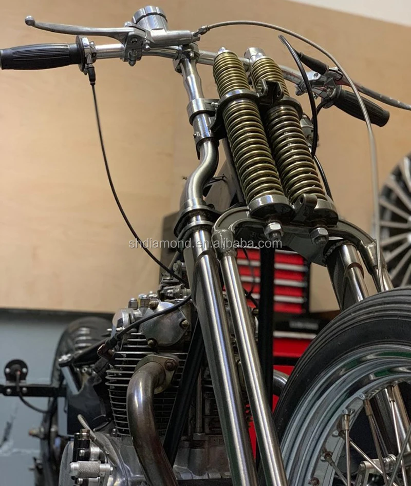 Yyamaha chopper springer fork/old school Hhonda bobber double springer