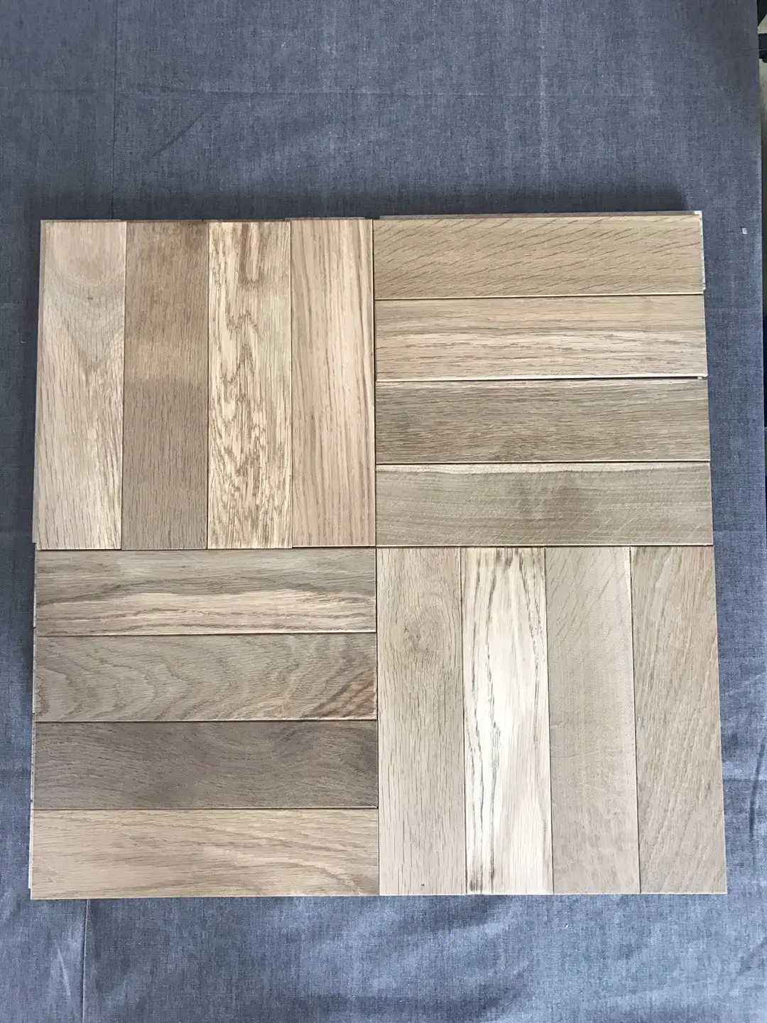 Birch Solid Oak Fishbone Hardwood Flooring Herringbones