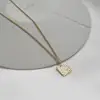China manufactory wholesale gold plated necklace 925 sterling sliver jewelry