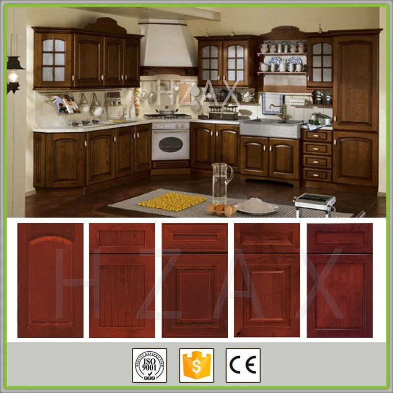 Armarios De Cocina De Madera De Nogal Macizo,Alta Calidad,Estilo