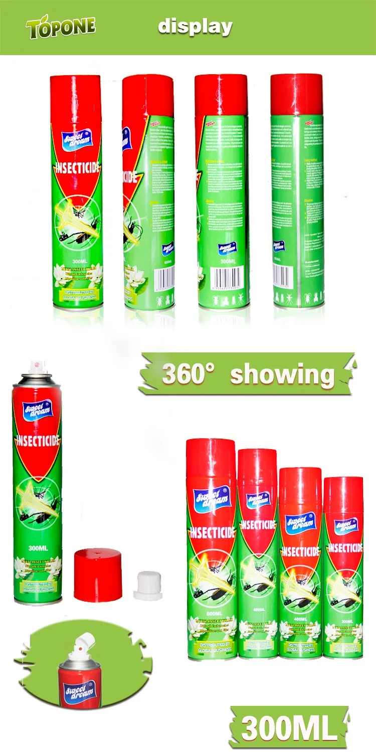 300ml Household and Office Pesticide Insecticide Spray in Pest Control