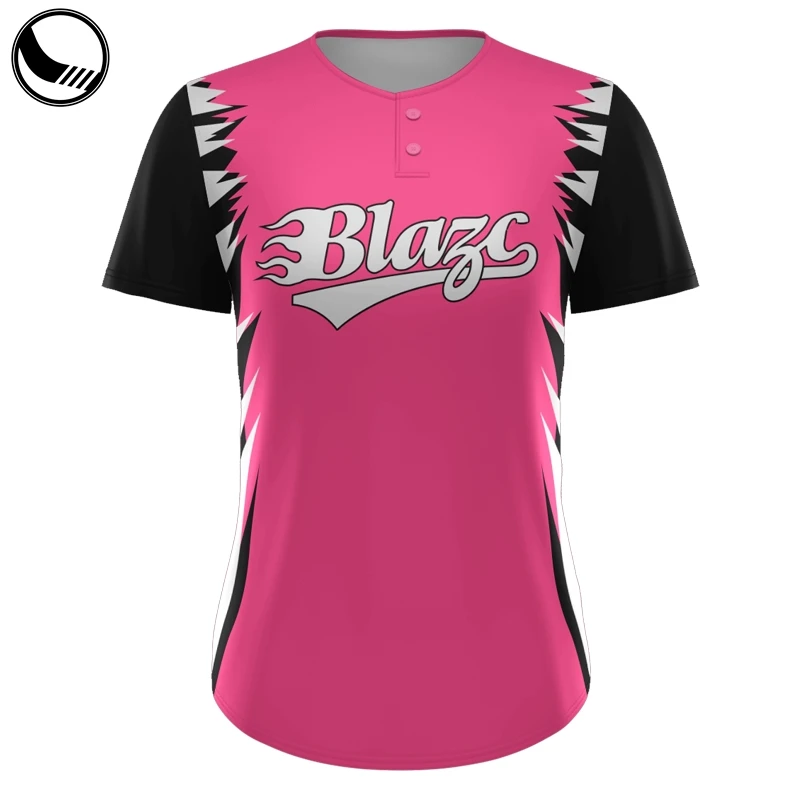 hot pink baseball jersey